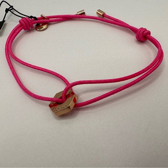 Marc by Marc Jacobs Pink Bolt Stretch Friendship Bracelet NWT - Picture 8 of 11